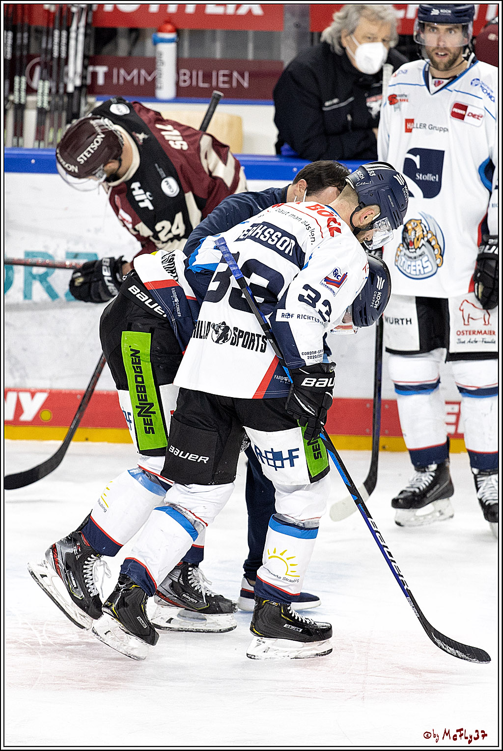 PENNY DEL;  Koelner Haie - Straubing Tigers; Koeln, 14.04.2021